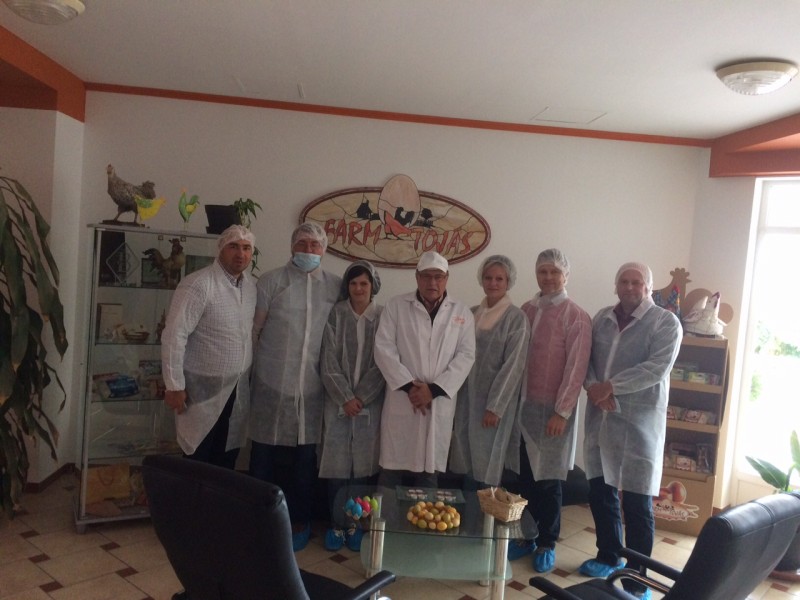 Cseh vend&eacute;gek a Farm Toj&aacute;s Kft-n&eacute;l